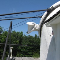 Porter Turret configured for solar projection at Stellafane 2009