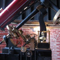 Clark telescope weight drive