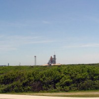 STS-134 Endeavour at Pad 39A