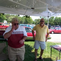 Joe Sarandrea and Jim Brenek at Astronomy on the Scituate Common