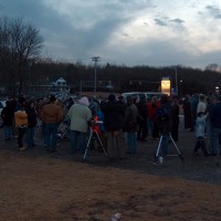 Lunar eclipse at Tasca Field