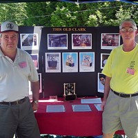 Al Hall & Dick Parker present the rebuilt flyball gobernor at Stellafane 2007