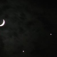 Jupiter & Venus & Moon