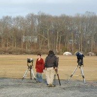 Lunar eclipse at Tasca Field