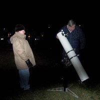 Portsmouth Middle School Star Party 3/13/2009