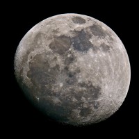 Waxing Gibbous Moon