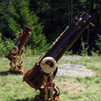 Normand Fullum scopes at Stellafane 2009
