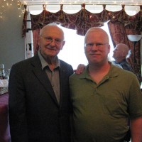 Alan Bean and Jim Hendrickson at Stellafane 2009