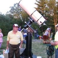 Al Hall & scope at Stellafane 2008