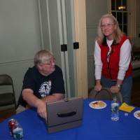 Linda Bergemann and Sue Hubbard at AstroAssembly 2009