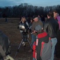 Lunar eclipse at Tasca Field