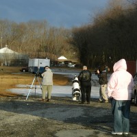 Lunar eclipse at Tasca Field