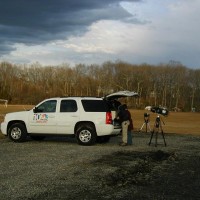 Lunar eclipse at Tasca Field