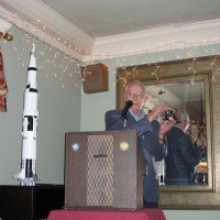 Apollo 12 astronaut Alan Bean at Hartness House