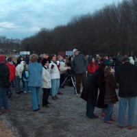 Lunar eclipse at Tasca Field