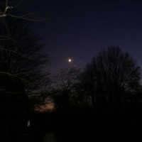 Jupiter & Venus & Moon