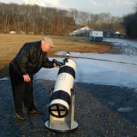 Lunar eclipse at Tasca Field