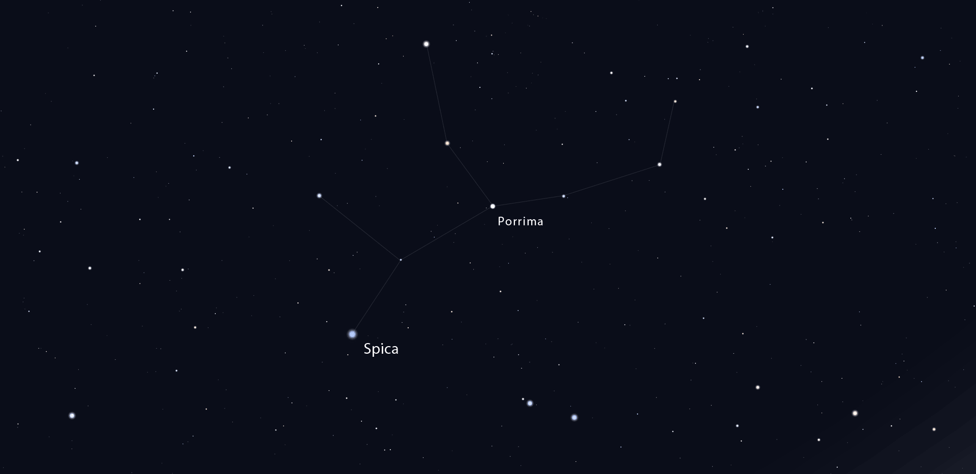 Porrima: Binary Star in Virgo