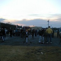 Lunar eclipse at Tasca Field