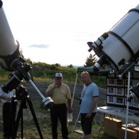 Al Hall and Phil Rounseville at Stellafane 2008