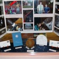 Skyscrapers display at Chepachet Public Library