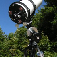 Dick Parker's 16-inch Cassegrain telescope at AstroAssembly 2008
