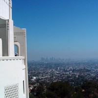 Los Angleles Basin as seen from the promenade at Griffith Observatory