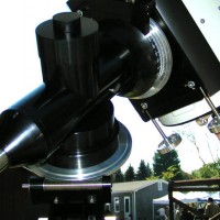 Dick Parker's 16-inch Cassegrain telescope at AstroAssembly 2008