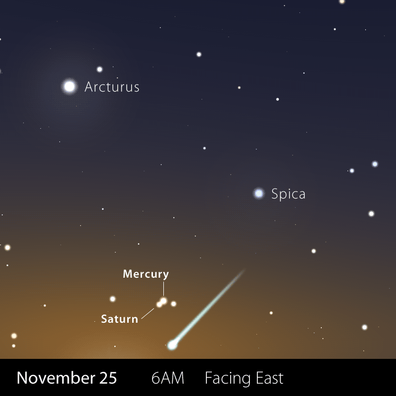 Comet ISON November 25