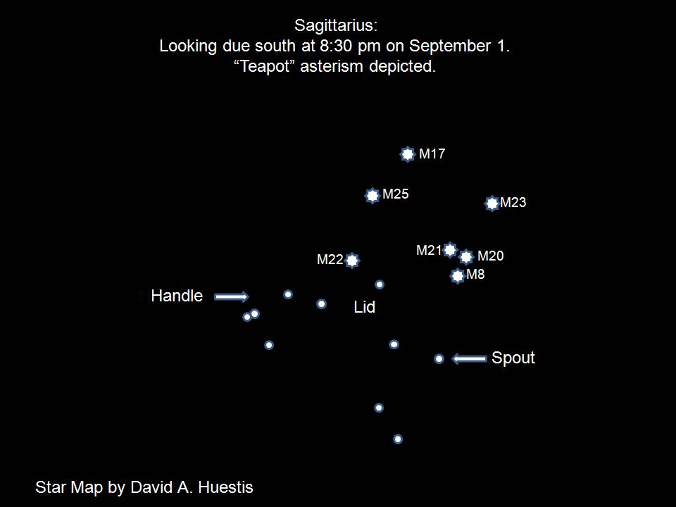 Deep Sky objects in Sagittarius