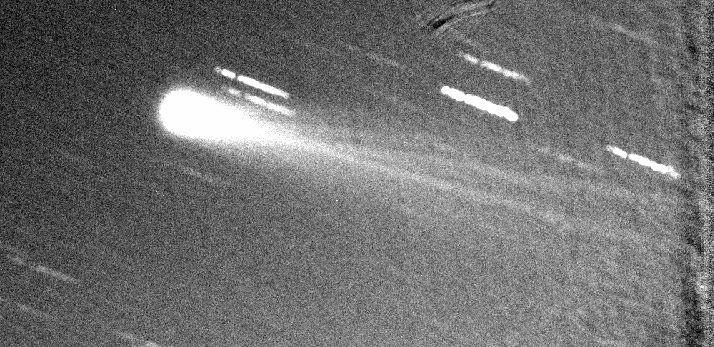 A Glimpse of Comet ISON