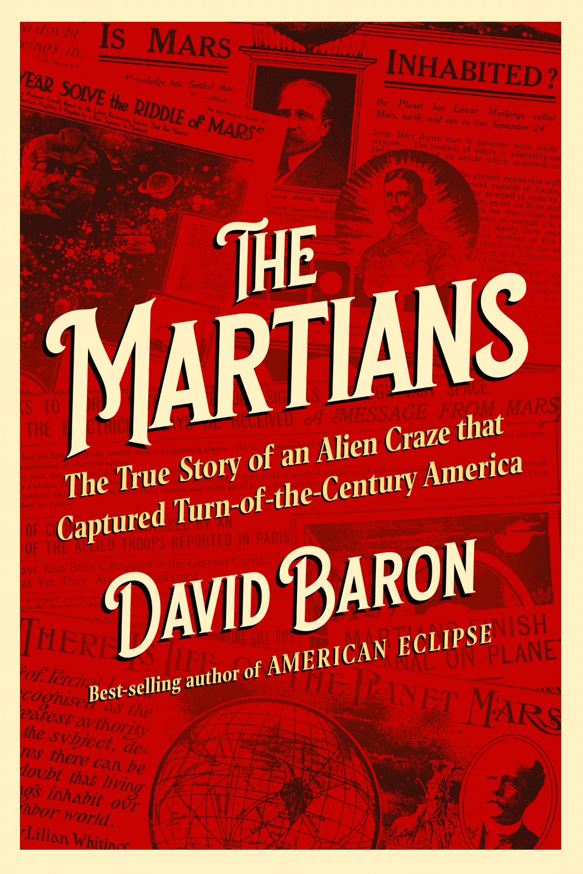 book cover: The Martians
