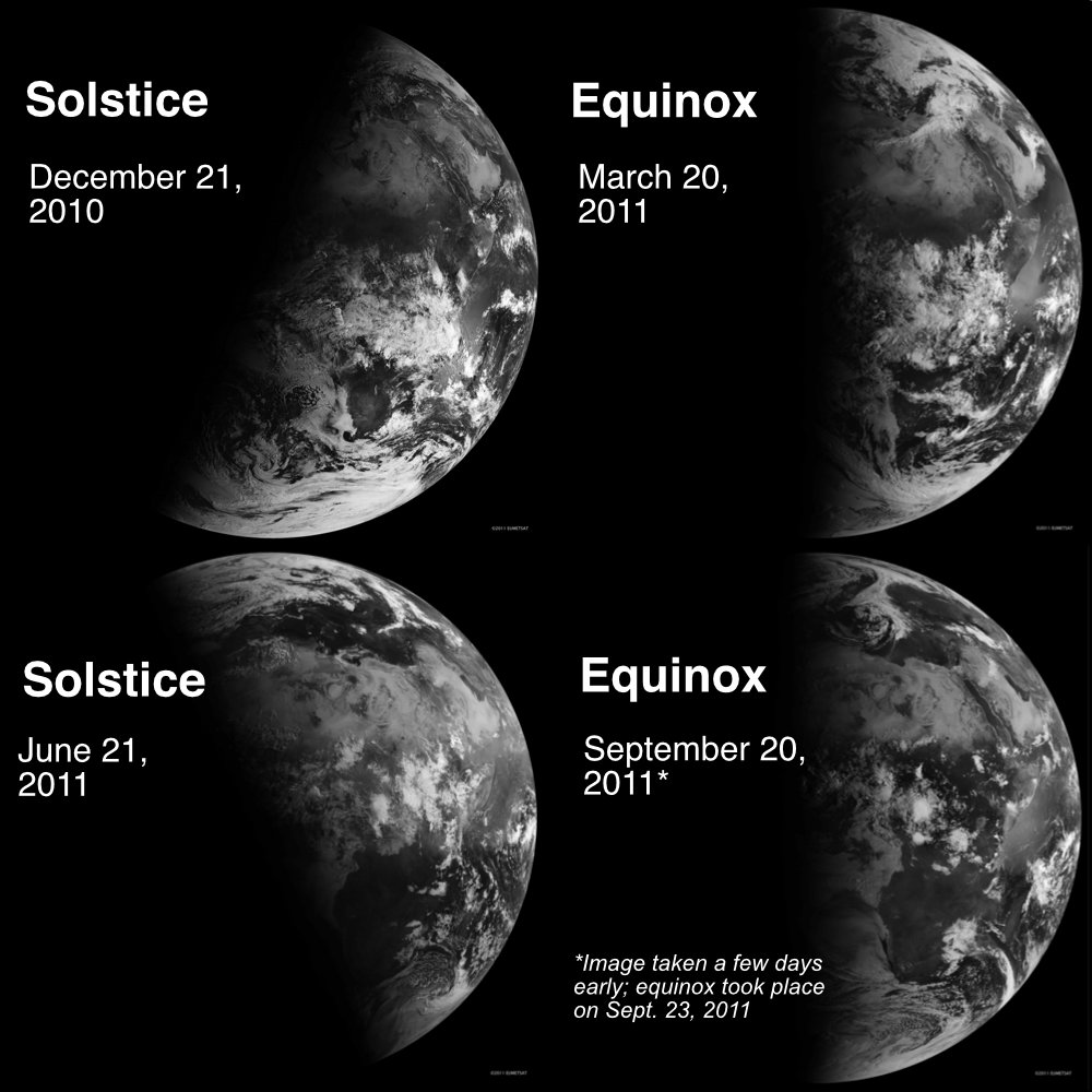 images of Earth at equinox