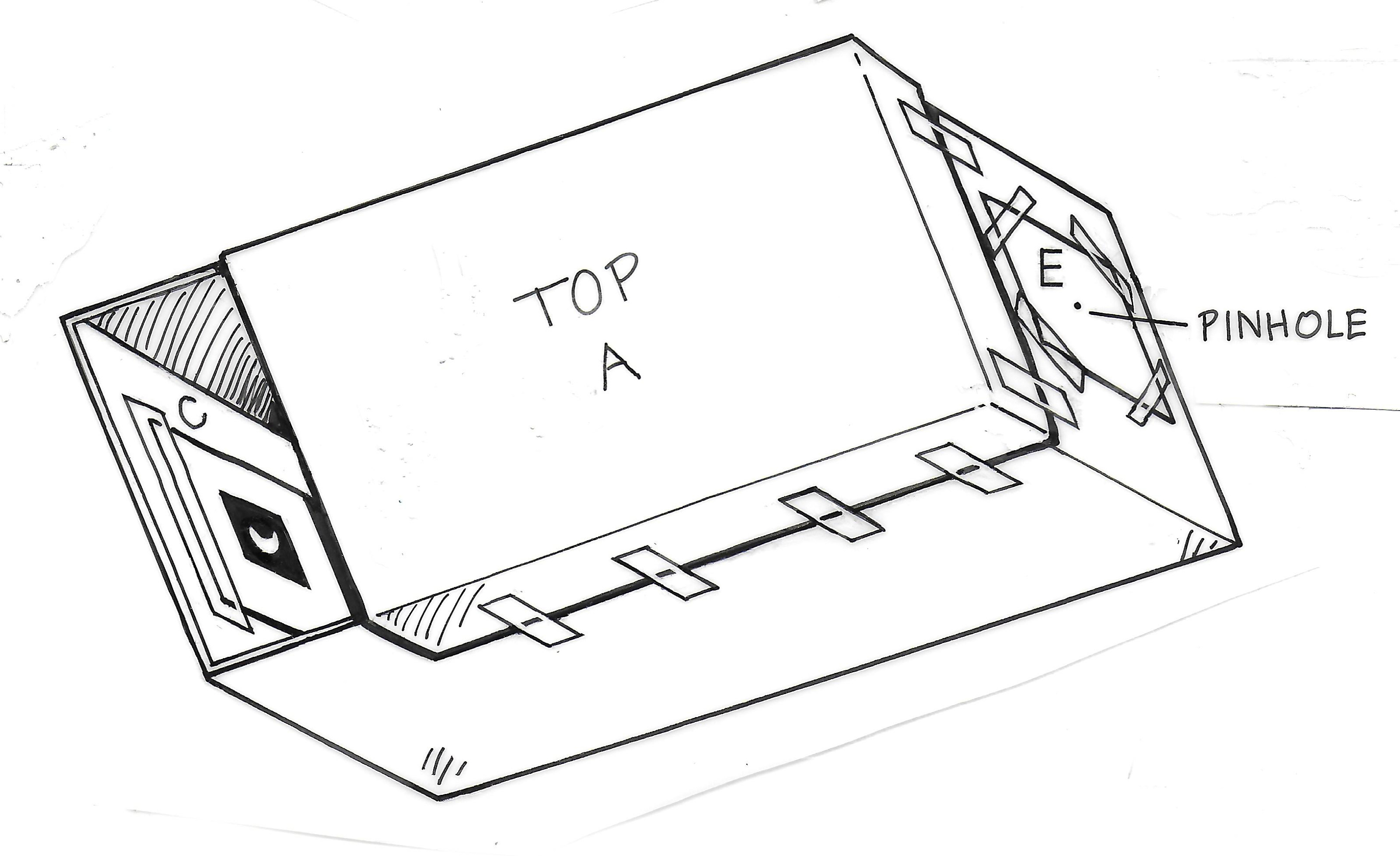 Shoebox solar projector diagram 2