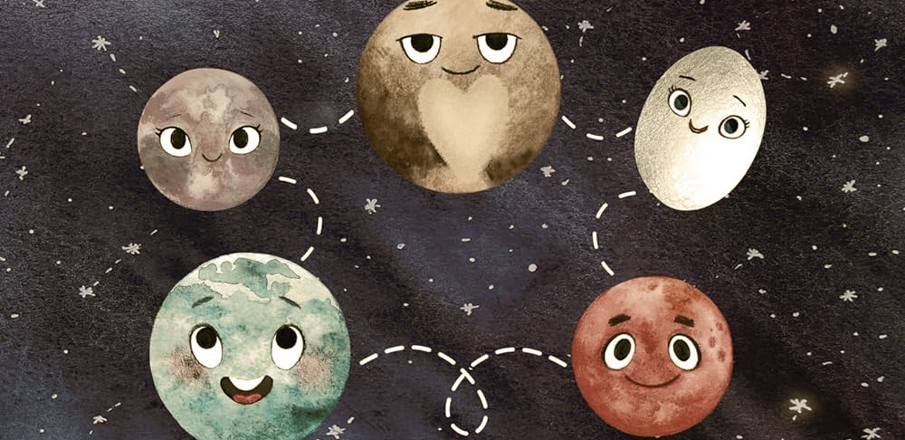 Book Review: 5 Little Dwarf Planets: A Rhyming Solar System Book