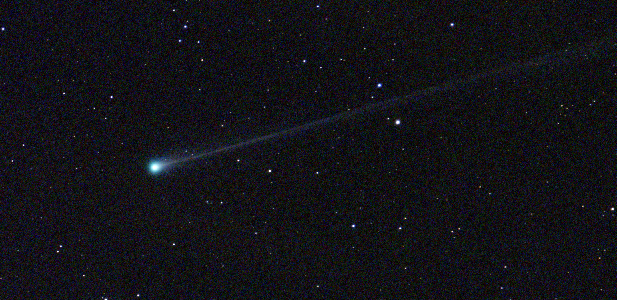 A Readily Visible Morning Comet in April