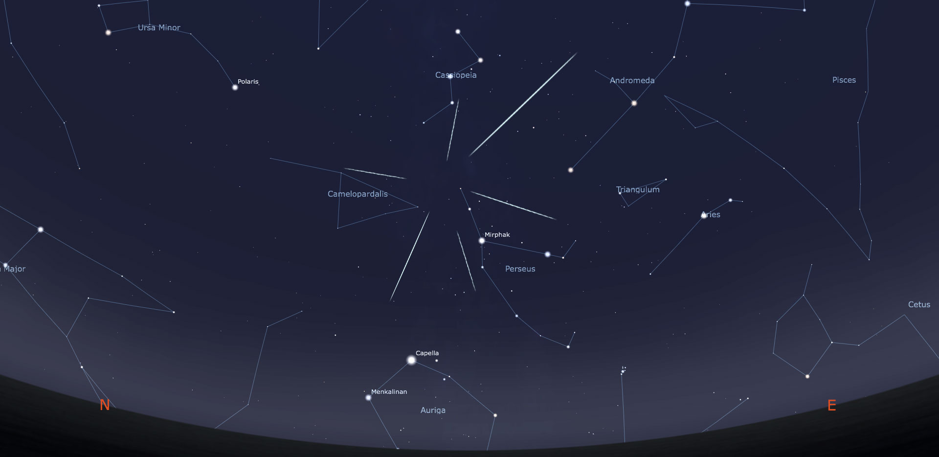 “Thunderstones” of August: the Perseid Meteor Shower