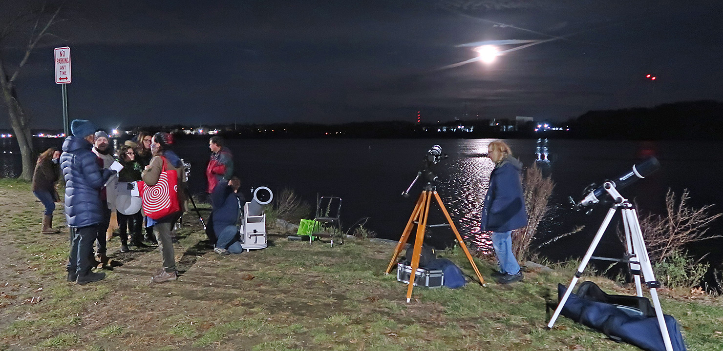 Moonrise on the Seekonk