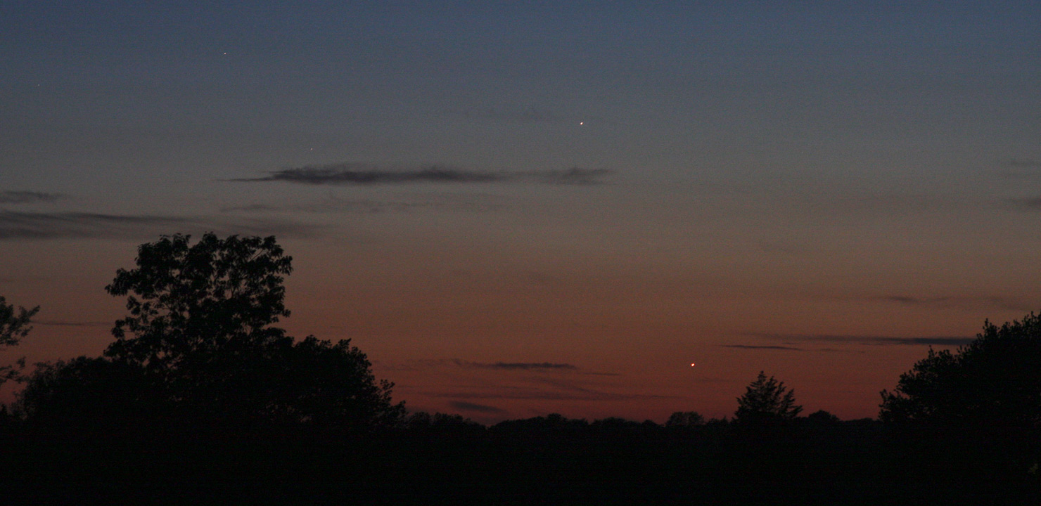 June’s Evening Skies