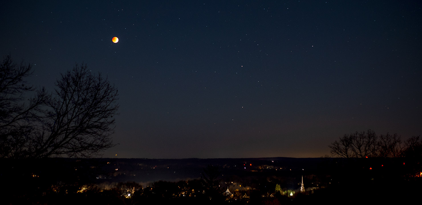 The Simple Pleasures of Observing  a Lunar Eclipse