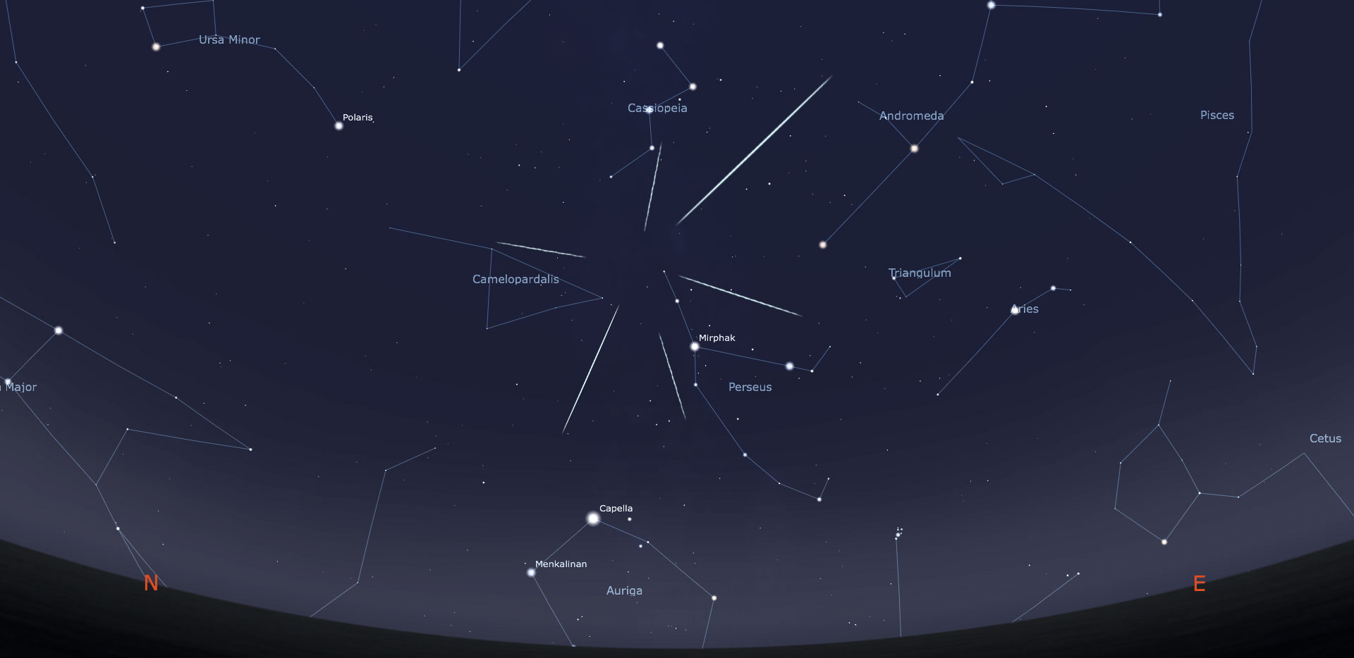 Perseid Meteor Shower Peaks in August