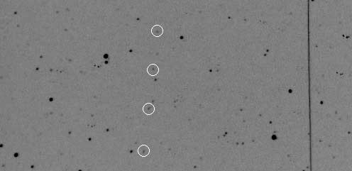 2012 LZ1: Tracking A Fast Moving Near Earth Asteroid Across the Sky