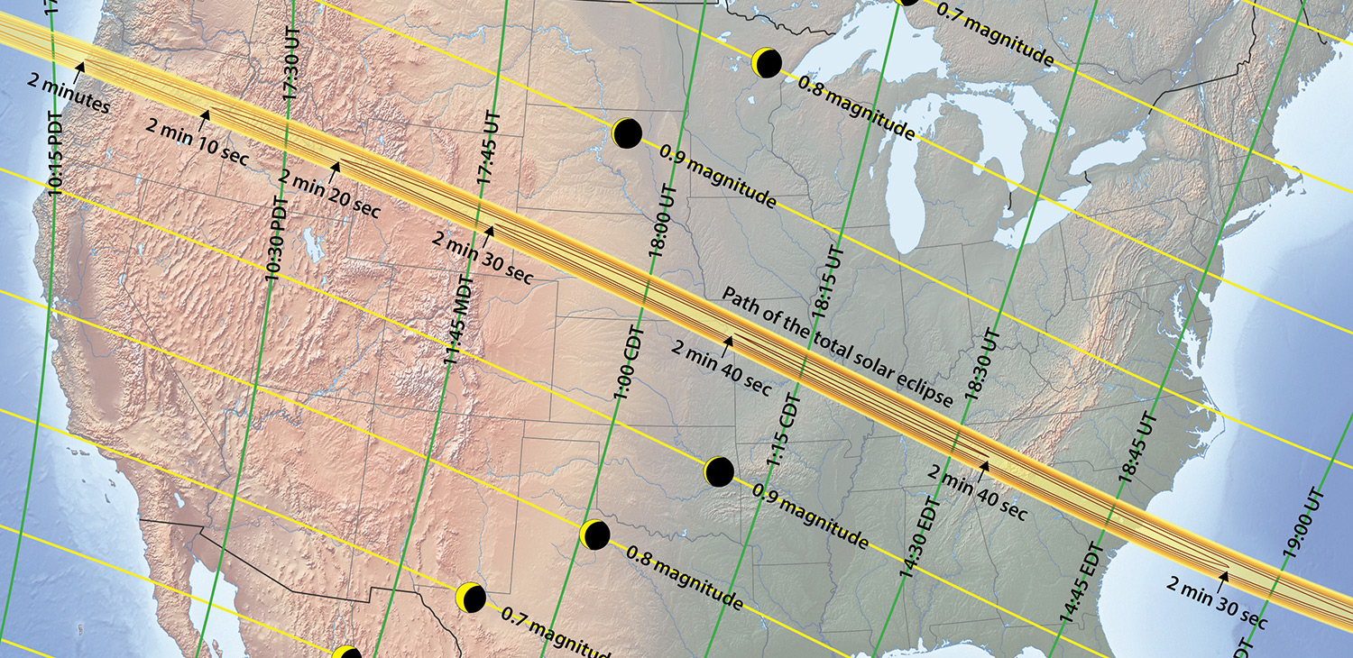 Astronomical Highlights of 2017 Including the Great American Total Solar Eclipse