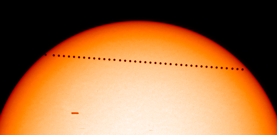 Transit of Mercury: An Infrequent Astronomical Event