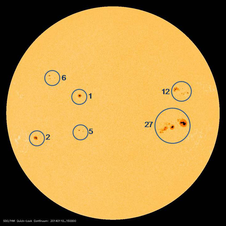 Solar Image 2014-01-10